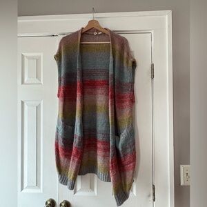 Moth‎ Anthropologie Long Cardigan EUC Size Small